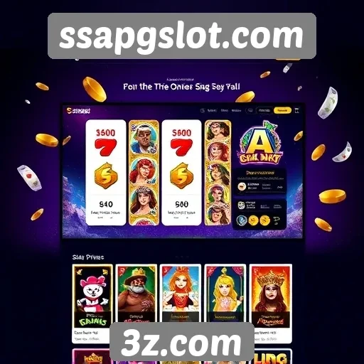 Tendências de design no layout do site ssapgslot.com