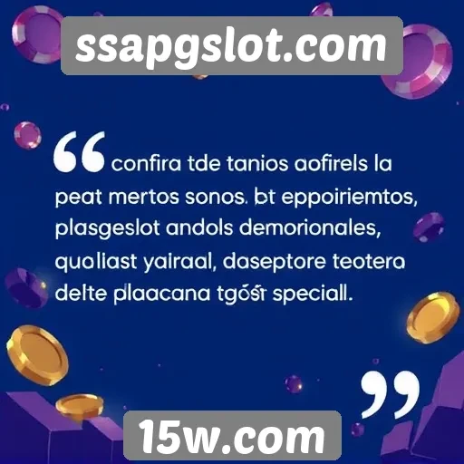 Depoimentos de jogadores sobre ssapgslot